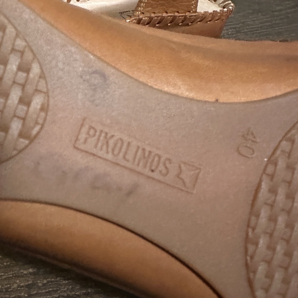 Pikolinos Puerto Vallarta Sandals Women Euro 40 US 9 Boho Comfort Travel - Picture 14 of 14